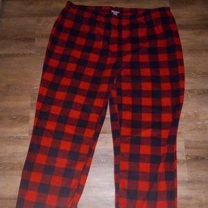 Women's Red Comfy Pants 2x